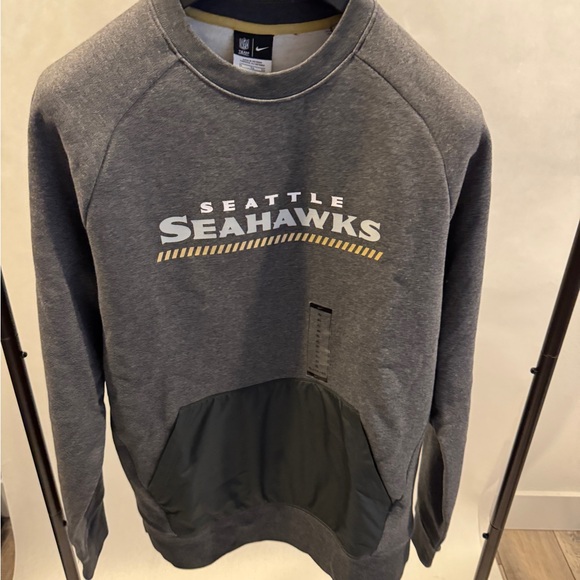 Nike Other - Nike NFL Gray Seattle Seahawks Crewneck Sweatshirt